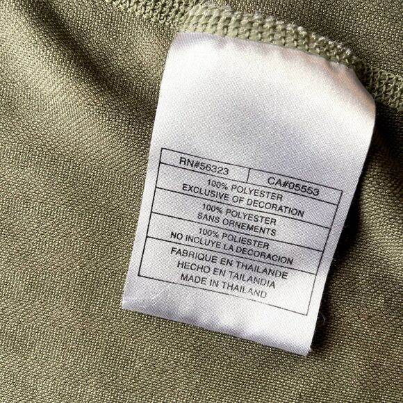 Y2K NIKE FIT DRY GREEN PINWHEEL EUGENE 2008 LONG SLEEVE QUARTER ZIP SIZE LARGE - Picture 8 of 16